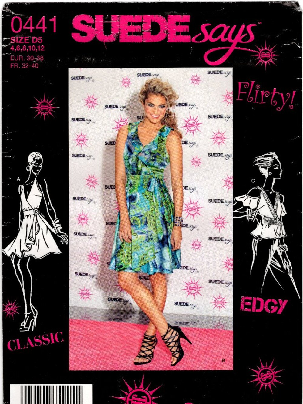 Simplicity Suede Says 0441 Size D5 Uncut Sewing Pattern